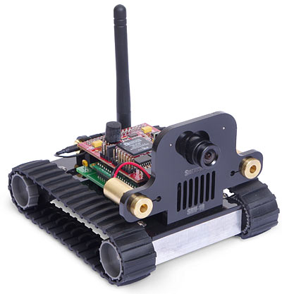 SRV-1 Blackfin Mobile Surveillance Robot